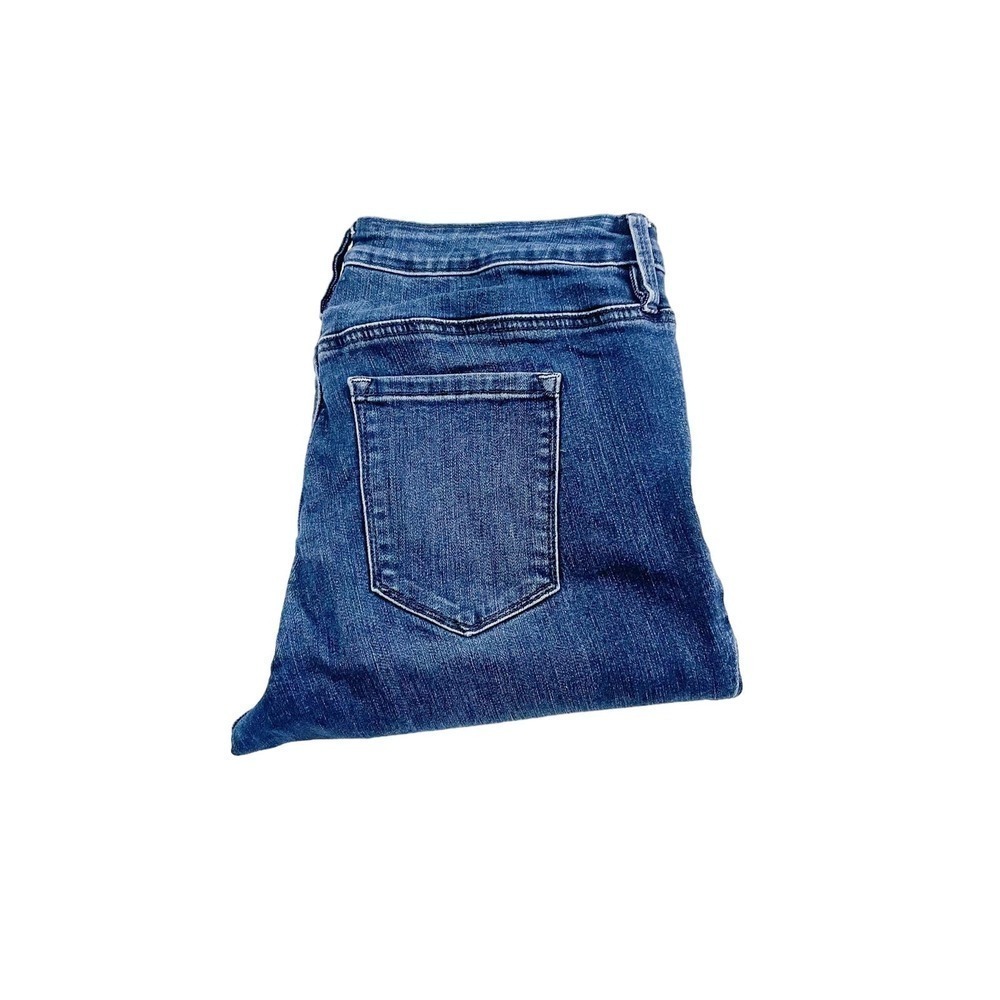 Athleta Sculptek Stretch Dark Wash Skinny Denim Jeans SZ8